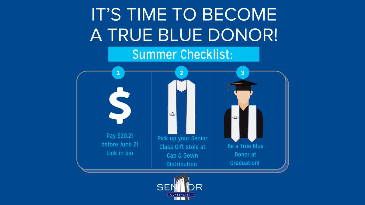 MemAnnualGiving's tweet photo. We are LIVE!
S E N I O R S, it’s your time to shine!
Donate by June 21 to become a UofM True Blue Donor and receive a stole to keep and wear in graduation!
Click the link in our bio to get started!
#MemphisGrad2021 #SeniorClassGift #AnnualGiving #GTG https://t.co/xItfMzEkuq