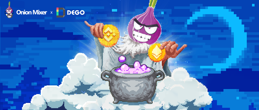 dego_finance's tweet photo. 👏Join the whitelist event, win an #INO spot in Onion Mixer!
To Enter:
1⃣Join #DEGO &amp; Onion Mixer TG groups
2⃣Follow @dego_finance &amp; @OnionMixer 
3⃣RT &amp; Tag 3 friends
4⃣Fill: https://t.co/sUdFdCcUPx

End: 12:00 UTC, June 3rd
#OMT #NFT #BinanceSmartChain @BinanceChain @news_of_bsc https://t.co/zZn6Ynp5PJ