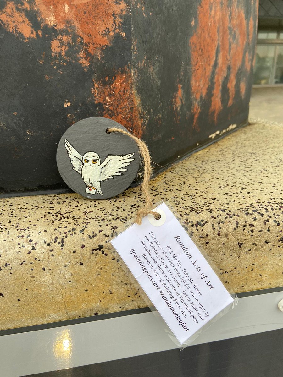 ArtByKatyLan's tweet photo. It has now been left for someone to find π good luck π https://t.co/3gvNBj7epV