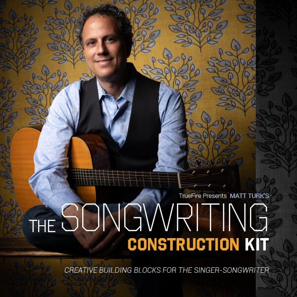 Thankful to partner with @TrueFireTV on my first course. Buy The Songwriting Construction Kit! Follow the link below, use promo code SONGWRITING20 for 20% off until June 3rd 2021. turktunes.com/song-kit.php