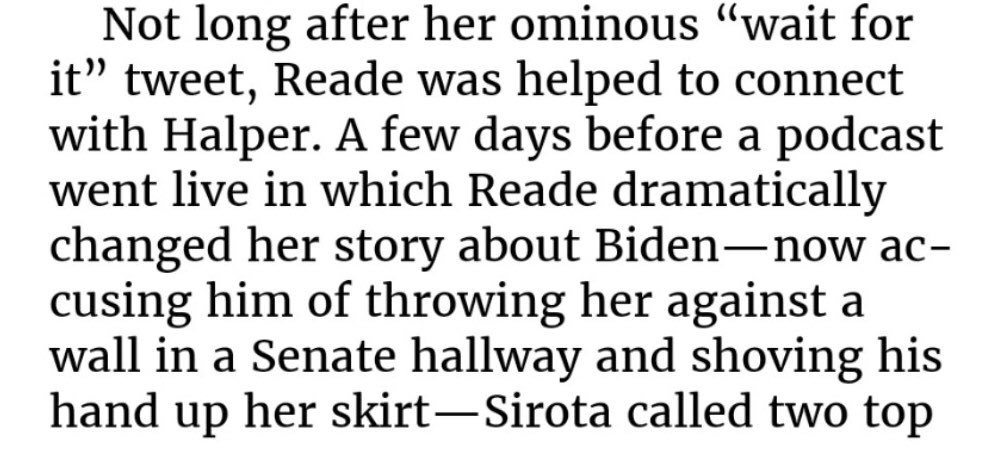 From @IsaacDovere’s new book about the Dem primary, an extremely 👀 use of the passive voice