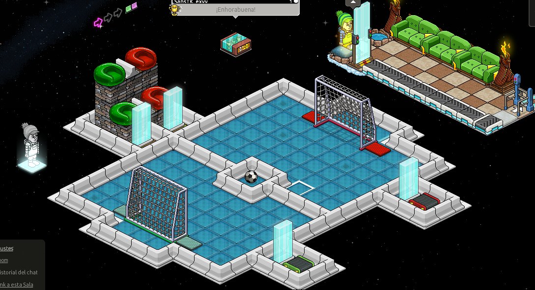 LabBurguesHB's tweet photo. ¿Te gusta el habbo fútbol?, pues te invito a que juegues a mi fútbol automático 2 vs 2 SD, en donde pondrás a prueba tus habilidades de fútbol o también podrás practicar en el. Por otro lado, se vendrán muchos eventos ahí. ¿Qué esperas?
Link: https://t.co/aVGEW7y0WS https://t.co/IqU2f03hj2