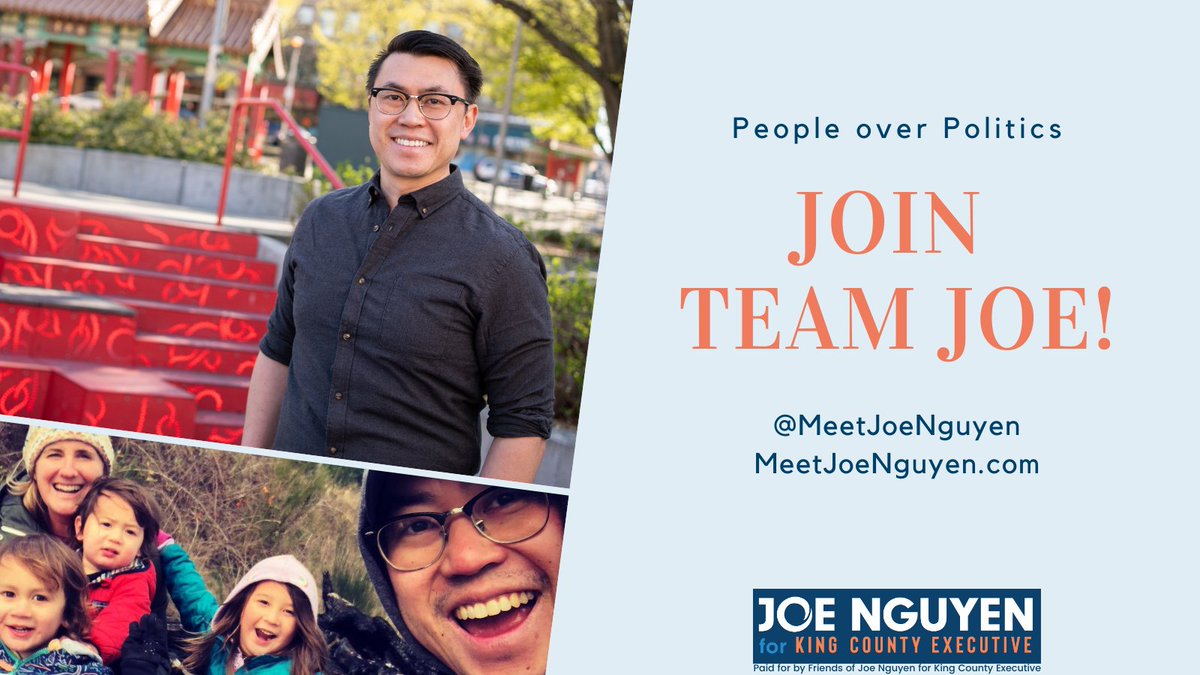 meetjoenguyen's tweet photo. We still need your help growing #TeamNguyen!
Building a grassroots movement doesn’t just happen overnight, it takes showing up and putting in the work. Join me in the fight for King County. 
Sign up here 👉 https://t.co/auElp5A4Ho https://t.co/8W7ARUBxAa