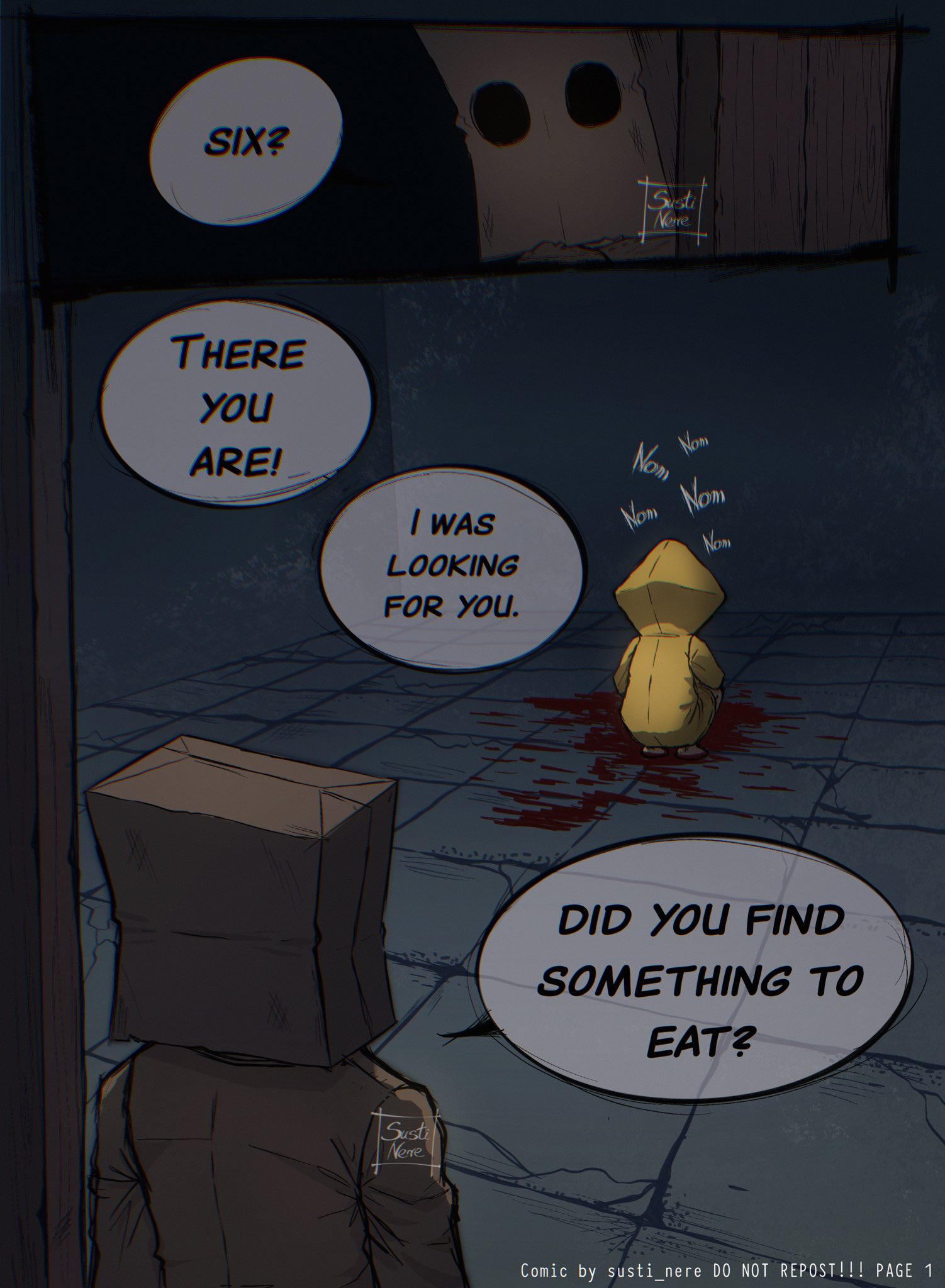 SUSTI (hiatus) on X: Six and Mono short comic #LittleNightmares  #littlenightmaresfanart #LittleNightmares2 t.coYxo9AUQaB1  X