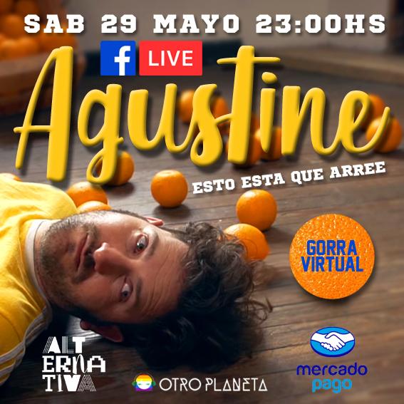 Agustinearg's tweet photo. Hola Amigues! Les invito a que se sumen desde sus casas a este alto concierto online en Cumbia! La cita será el Sábado 29 de Mayo a las 23:00hs por Facebook Live! 👉https://t.co/MloWv7mAWr https://t.co/Uim2YrQcpa