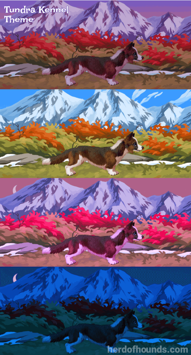 Tundra Kennel Theme 🏔️❤️ kck.st/3nrXh2w #dog #gaming #videogames