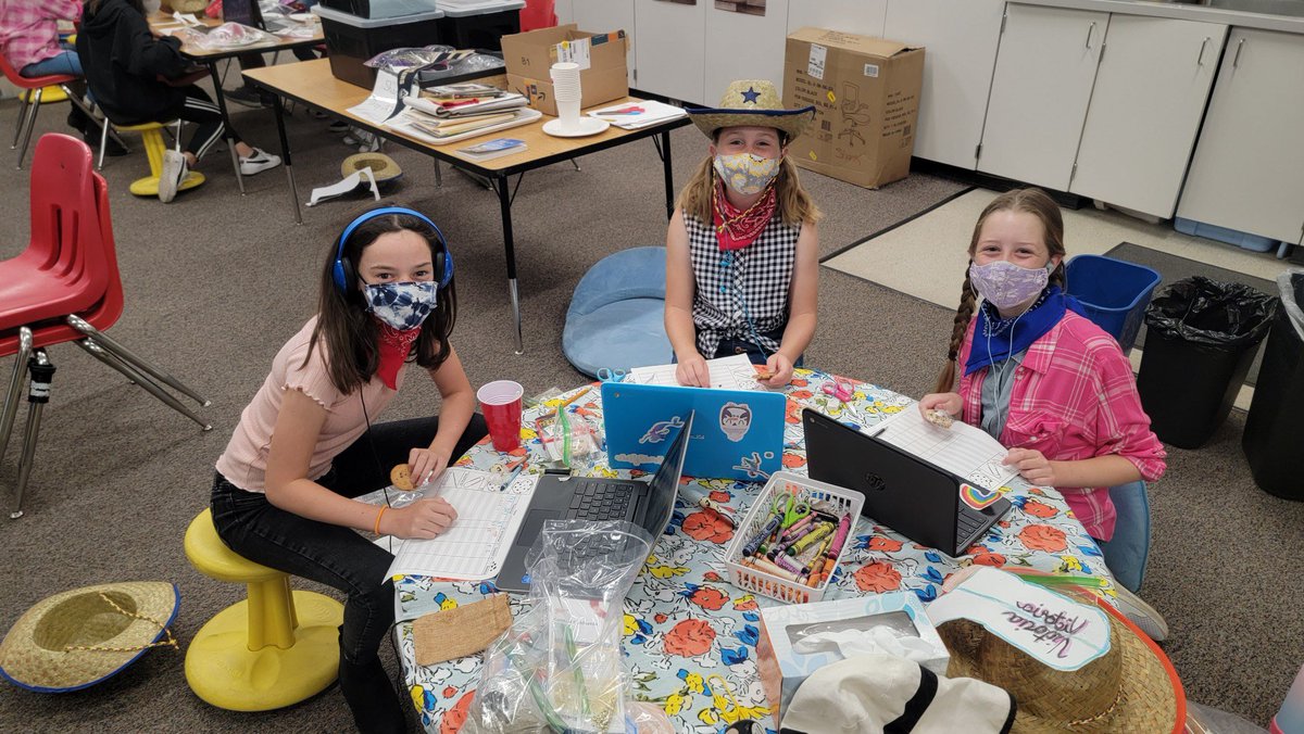 Gold Rush Day at ABES for our 4th grade students 🙌on campus !