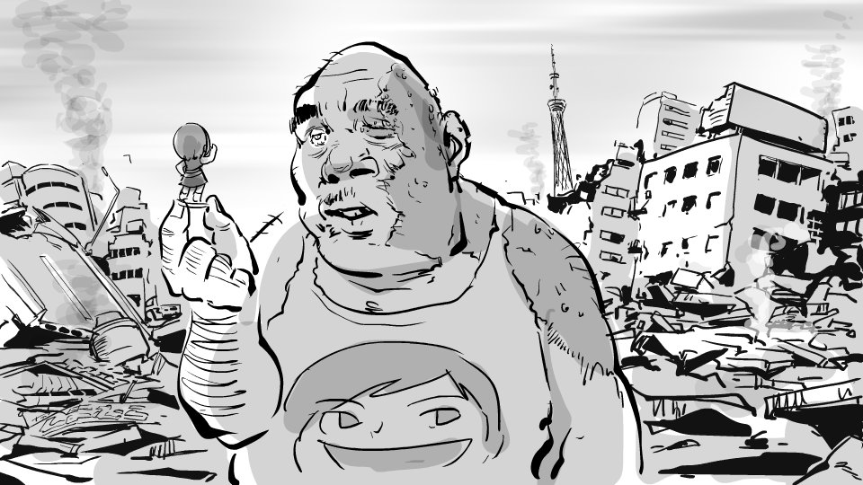 あーまげどんとかいう中二病的ワードを見かけた 日暮里の漫画