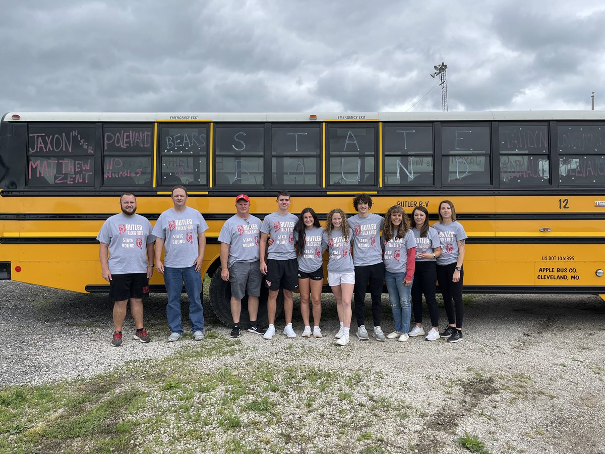 Here we come, Jefferson City! State Track Bound!!