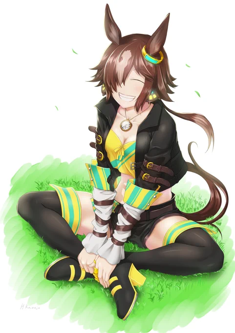 ウオッカ #ウオッカ(ウマ娘) #ウマ娘プリティーダービー https://t.co/JZHQ9CO4Dh 