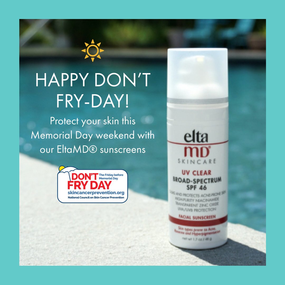 BranmanCosmetic's tweet photo. Happy Don't Fry-Day! ☀️☀️☀️ #Sunscreen #PoolsideEssentials https://t.co/aBXUiRMBuT