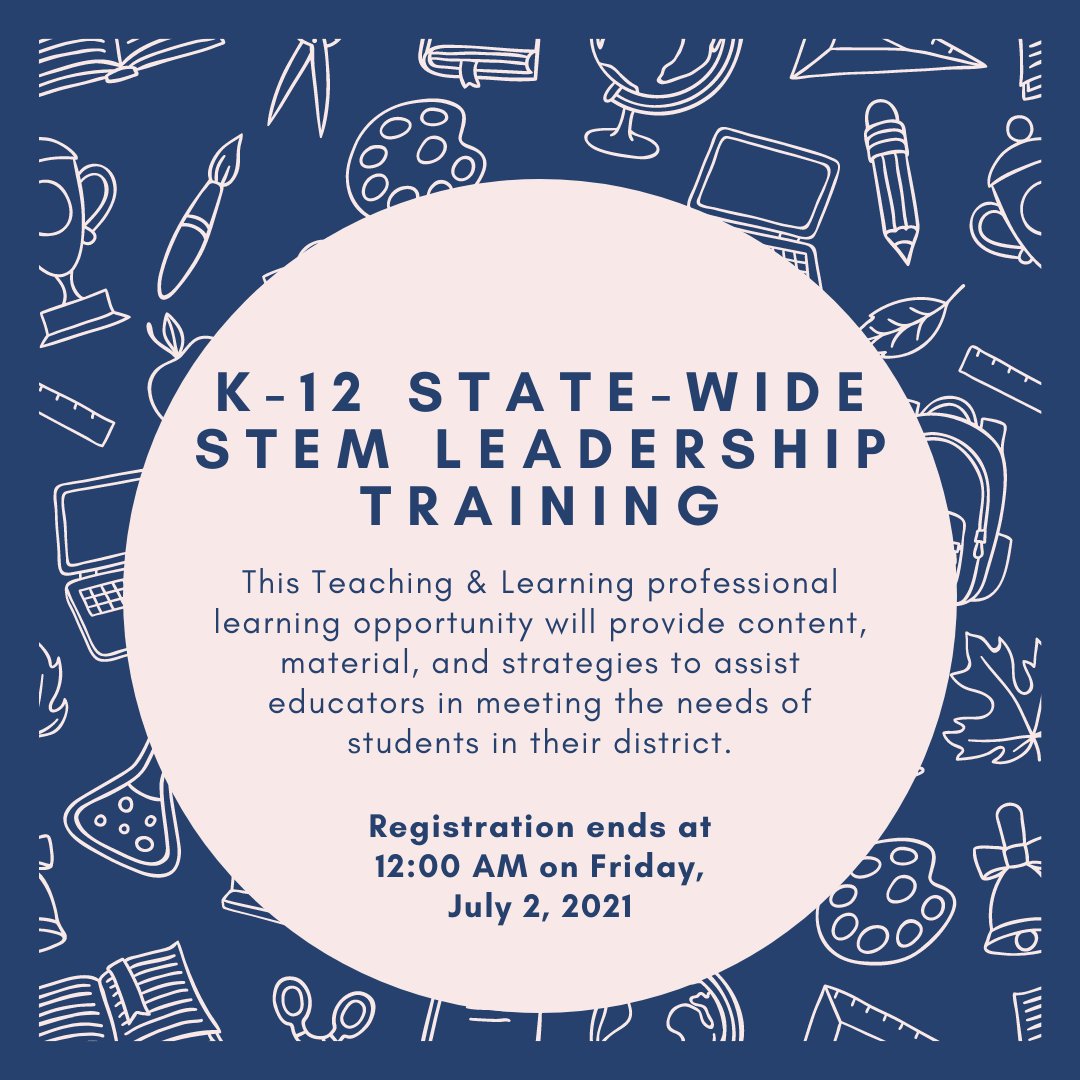 talkingSTEM's tweet photo. We are grateful to our partners at @Region10ESC for this STEM leadership training, which educators in the #Richardson area can register for completely free until July 2! ⏳https://t.co/r6VVq9WLgA
#STEM #talkSTEM #STEMeducators #mathseducator #scienceeducator #STEMminds https://t.co/luhfRW9Bij