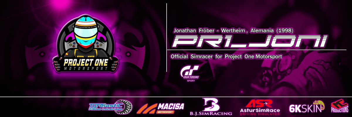 COMUNICADO OFICIAL: 
Reforzamos un poquito mas nuestra plantilla de cara al futuro y para eso, hoy damos la bienvenida a un conocido piloto.

Willkommen im Team @GT_Joni98 

Bienvenido a PR1 🤝

<a href="/tyrelastic/">Tyrelastic</a> <a href="/MacisaMotor/">MacisaMotorsport</a> <a href="/Bjsimracin1/">BJSIMRACING</a> <a href="/AsturSimRace/">AsturSimRace</a> <a href="/6Kskin/">6KSKIN</a> @JsbPerformance