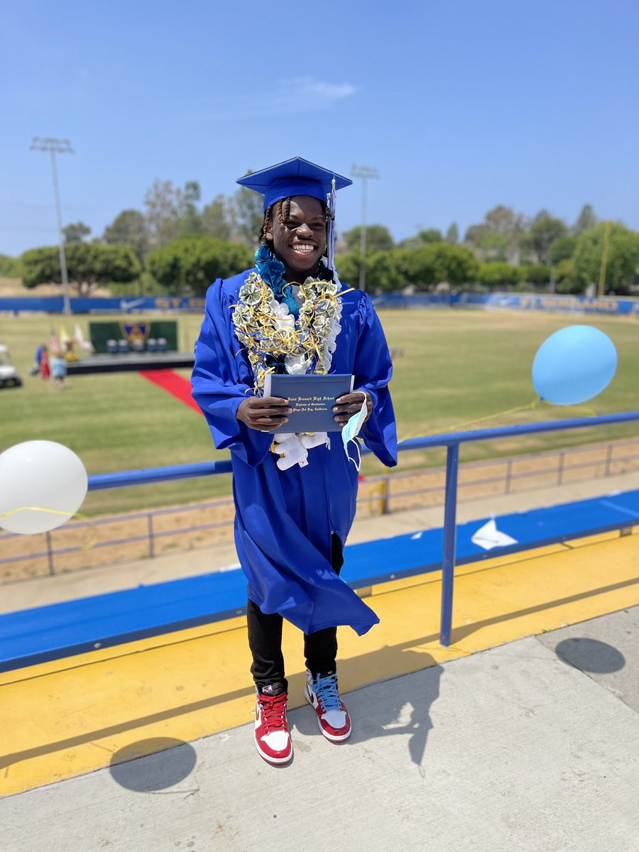 <a href="/BlenmanDeuce/">Deuce Blenman</a> You did it! Congrats kid! You made the honor roll. You locked down some of the best WRs in the area. 

Your future is so bright! Thanks for all the memories. You are the best!
<a href="/StBernardFB/">St. Bernard Football</a>