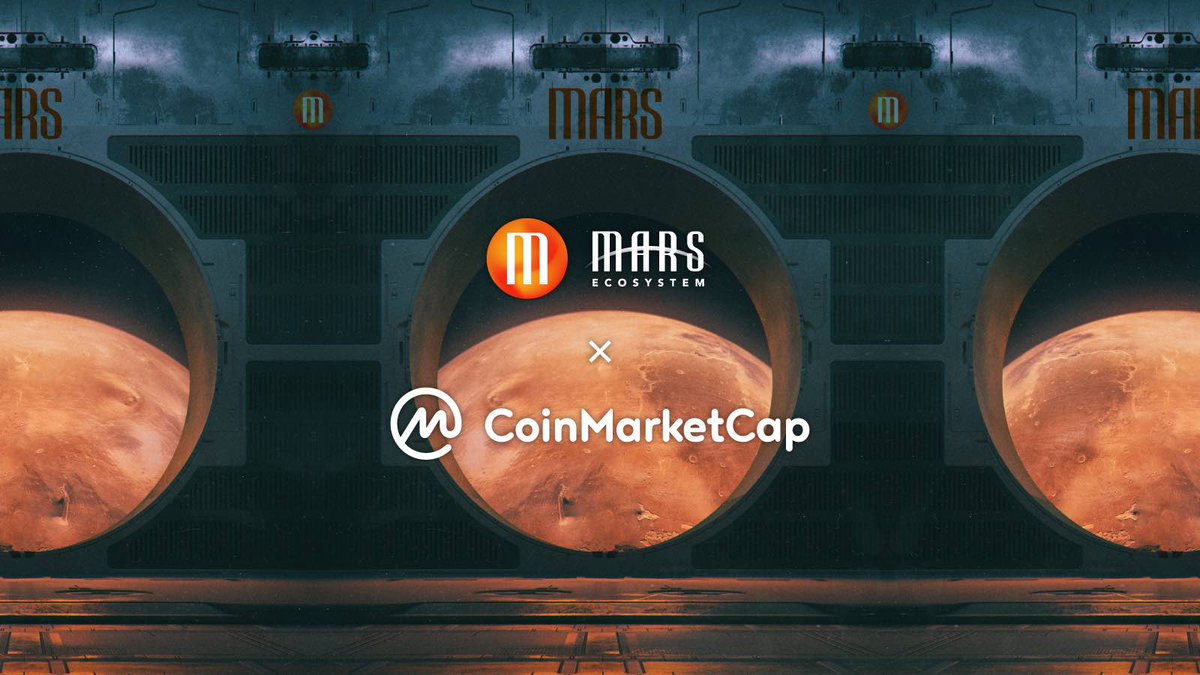 MarsEcosystem's tweet image. 🌟50,000 $XMS Airdrop exclusively on CoinMarketCap

📌Follow &amp;amp; ❤️ &amp;amp; RT &amp;amp; tag 3 friends
📌Join Telegram &amp;amp; Discord (link in bio)
📌Fill in your information at coinmarketcap.com/currencies/mar…

🕐29 May - 5 June
👏1,000 winners

🚀🚀🚀Let&apos;s go to MARS🚀🚀🚀