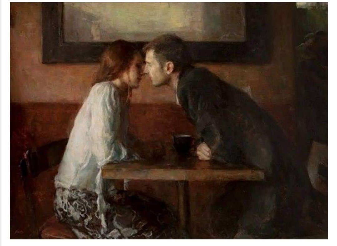 'beso robado' <a href="/RonHicksFineArt/">Ron Hicks</a> (o no tanto)