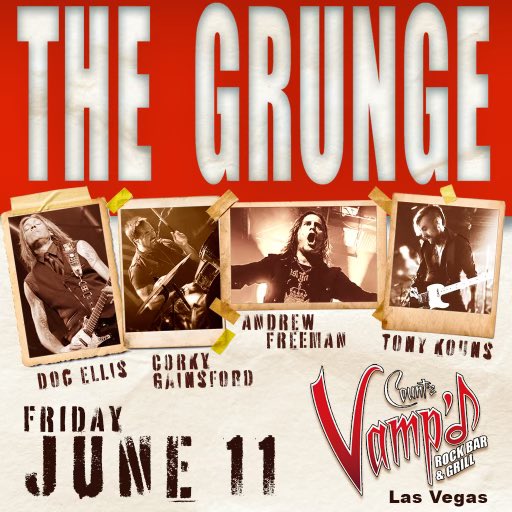 You didn’t ask for it… but we’ve done it anyway!!! 🤘🏼😎🤘🏼 Looking forward to playing some of my favorite 90’s/Grunge-inspired tunes with some of my favorite musicians… 2 weeks from today at @vampdvegas !!!
#thegrunge #90s #nirvana #soundgarden #aliceinchains #pearljam #andmore