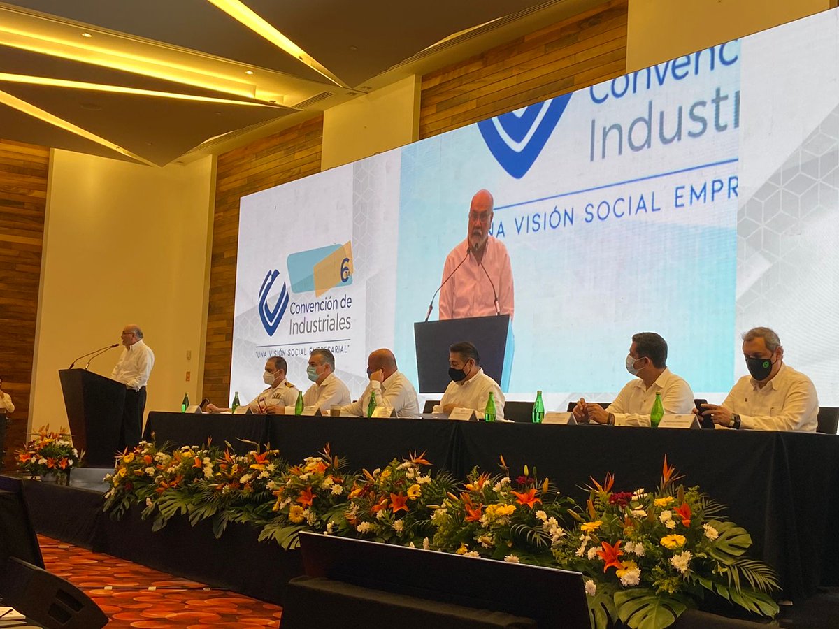La Voz de los Industriales <a href="/MEX_TRANSFORMA/">México Transforma</a> presente en la Convención de Industriales del <a href="/CCIJalisco/">Industriales Jalisco</a> en Puerto Vallarta Jalisco. Éste viernes se realizó la inauguración con la asistencia del Gobernador <a href="/EnriqueAlfaroR/">Enrique Alfaro</a> y el Coordinador <a href="/masayigonzalez/">Masayi González</a>