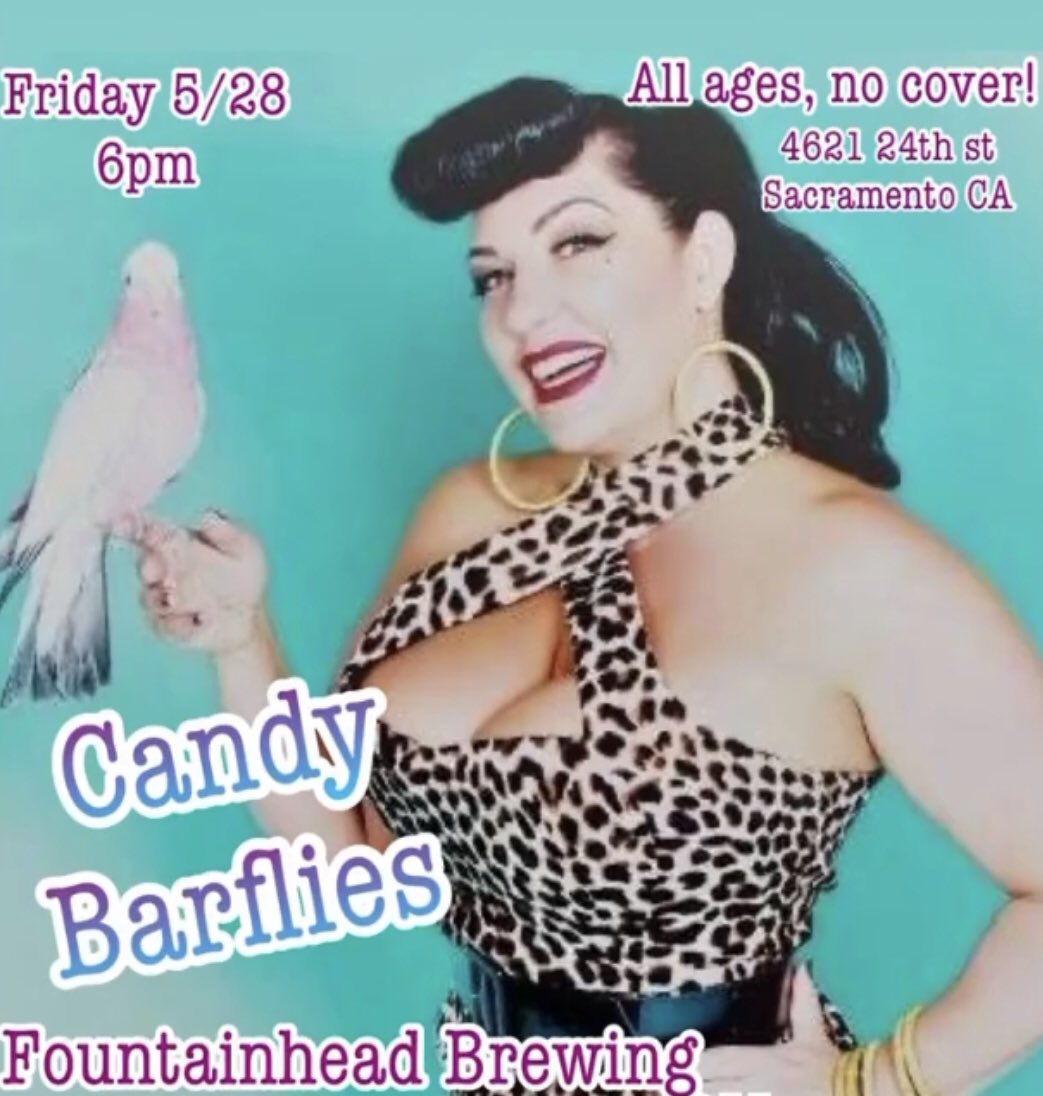 What are your Friday night plans? Head over for live music by @thecandybarflies and grab a yummy hotdog or pretzel bites with your fav pint. Music starts at 6. Cheers! 🍻 #sacfountainhead #tgif
