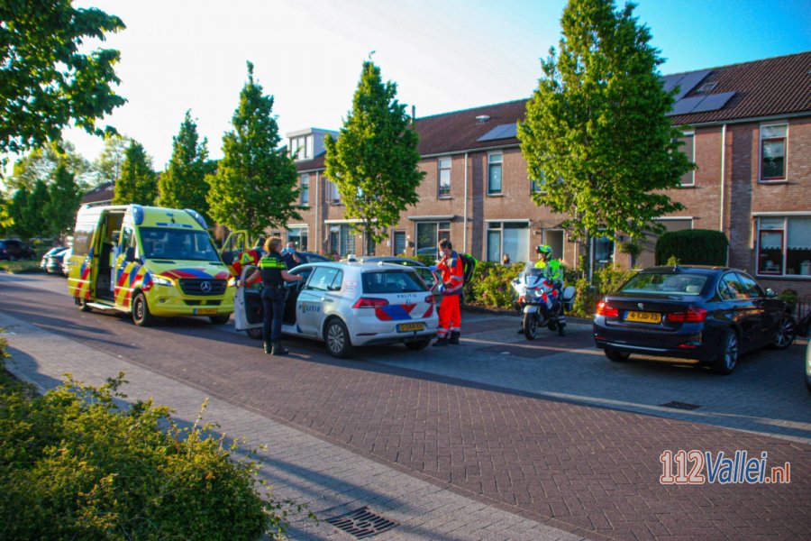 Trauma-arts per helikopter ingevlogen voor incident in woning #Nijkerk. 112Vallei.