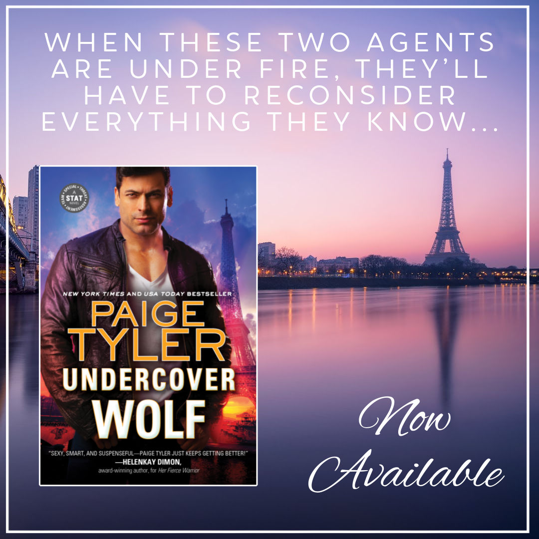 EmandMBooks's tweet image. When these two agents are under fire, they’ll have to reconsider everything they know...

UNDERCOVER WOLF by @PaigeTyler is now available!

#OneClick: bit.ly/3ehKL1K

#Giveaway: bit.ly/34nK42l

@SourcebooksCasa #SourcebooksCasa #paranormalromance #PaigeTyler
