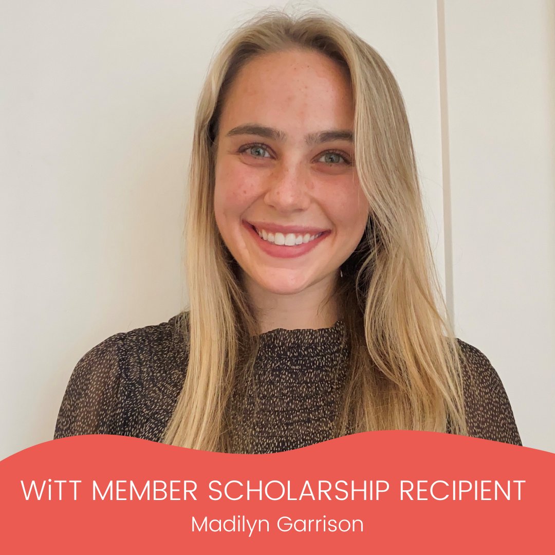 Congrats to WiTT Member Scholarship Recipient Madilyn Garrison! 

“WiTT has provided me with insights on what it is like to be a woman in this field and has allowed to form connections like no other program has done for me.”

wittn.org/Scholarships

#womeninSTEM