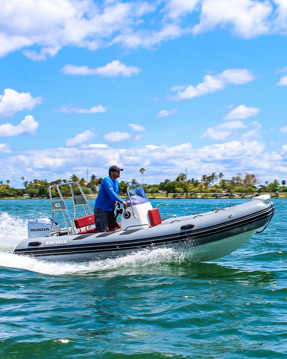 Blue skies, blue water, blue outfit.... I guess our boat missed the memo 🤷‍♂️

#BRIGUSA
.
.
.
.
#birgboats #brigglobal #rigidinflatableboats #boatingadventures #boatday #boatfun
