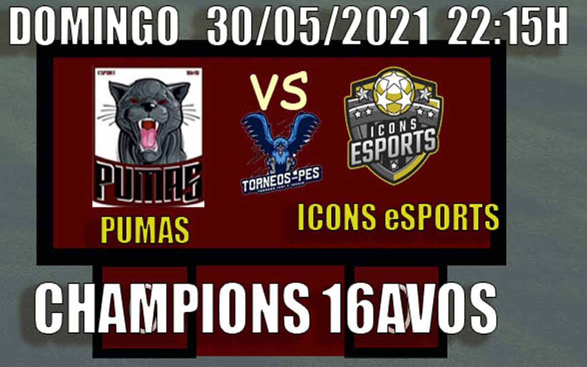 Partidos de las 3 competiciones que disputamos. 
Mal debut en @liga7jotas , en <a href="/PesLuis/">TORNEOSPESGAMING ( luis-belloto)</a> conseguimos 3 puntos que saben a poco y continuamos en la parte baja de la tabla, y en <a href="/evp_eu/">European vFootball ProLeague</a> nos mantenemos en la zona alta. El domingo 16avos de Champions en <a href="/PesLuis/">TORNEOSPESGAMING ( luis-belloto)</a> 
FORZA <a href="/PumasEsports/">PUMAS ESPORTS</a>
