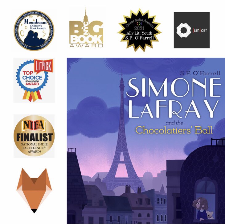 SPOFarrell3's tweet photo. #SimoneLaFray and the Chocolatiersโ Ball is a โfast, fun #Paris adventure with strong #heroine and series potentialโ @KirkusReviews
#SimoneLaFray and the Red Wolves of #London releases 2021
โญ๏ธโญ๏ธโญ๏ธโญ๏ธโญ๏ธ #KindleUnlimited
https://t.co/uB5tRiEf39 https://t.co/Eg9XNEPYlY
