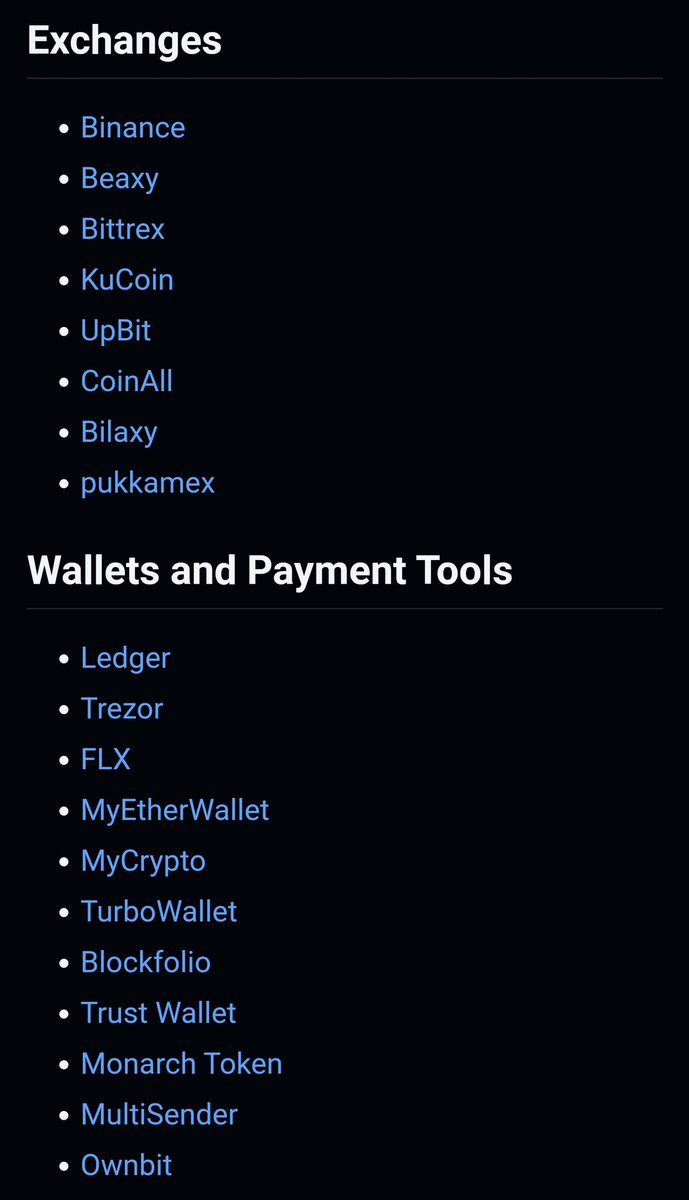 RaverCrypto's tweet photo. $GO Exchanges 💎
#GoChain strives to be listed on as many reputable #Exchanges as possible to keep the #Currency as liquid & accessible as possible.
You can currently purchase $GO at the following exchanges:
#Binance
#Kucoin
#GoSwap
#Bittrex
#ChangeNOW
#UpBit
#Bilaxy https://t.co/6gmSbGdEwQ