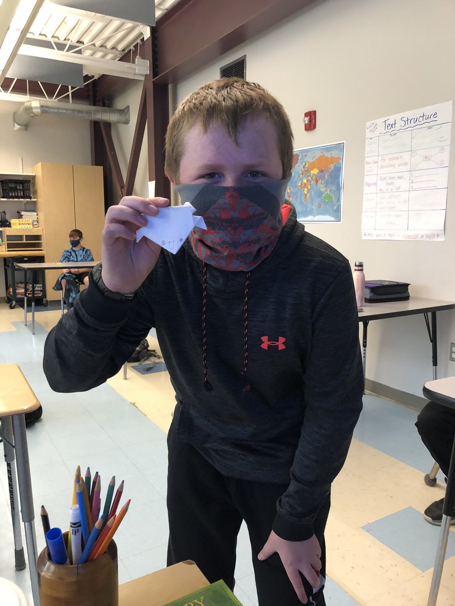 MoultroupHDMS's tweet photo. F is for Frog in 6th grade’s ABC countdown to the last day of school! #HDMSpride https://t.co/aUznw3w3sY
