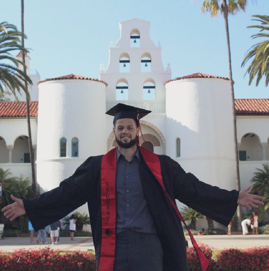 Grateful to @Aztec_MBB for the opportunity to earn my bachelors degree in business administration from @SDSU  God is great 🙏🏽  On to the next! #Aztecforlife
