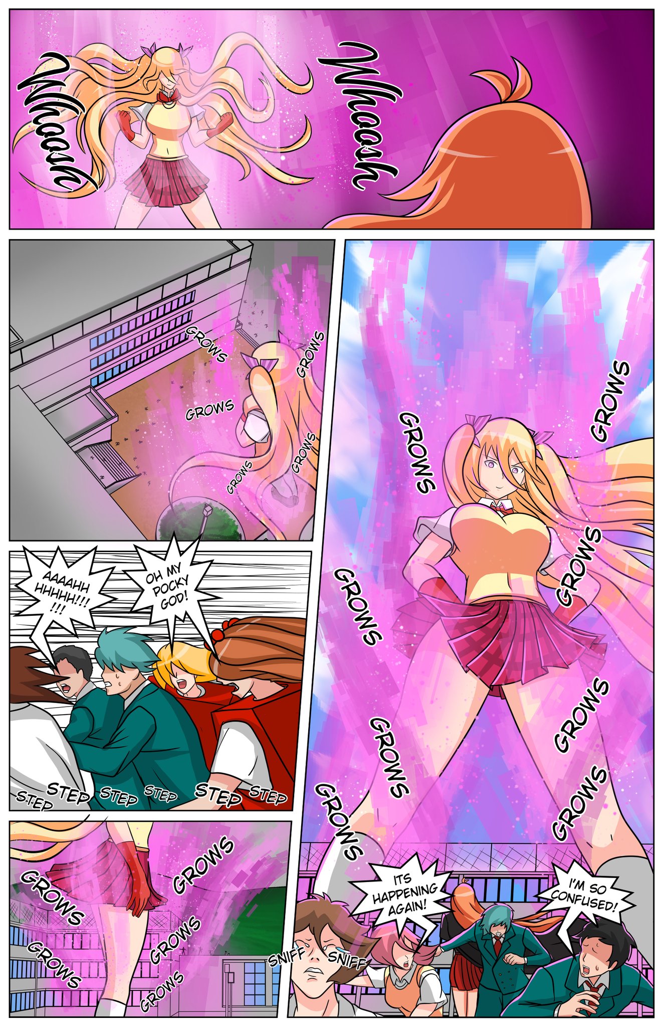 ChaoticHelleaven on X: New Chaotic Helleaven Manga Chapter is OUT! This  chapter is titled SHOWDOWN! Enter Sakura Part 3! Sakuras GROWTH!  sizetwitter giantess Click the link to see the rest!  t.coywDGmpzLEJ t.coMlF03vnZyu 