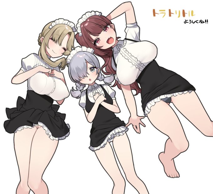 体験版に向けメインイラストを描き直した 