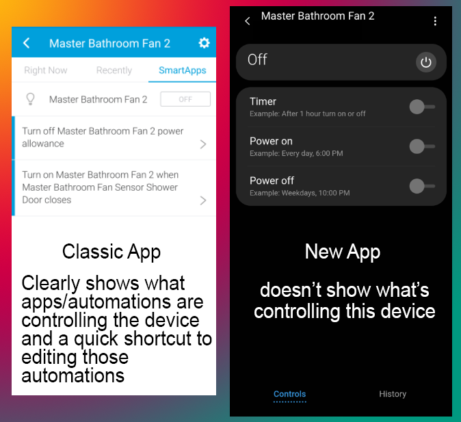 jsank11's tweet photo. @smartthings Still my biggest gripe about the "New" App... https://t.co/wSSrFMxwZz