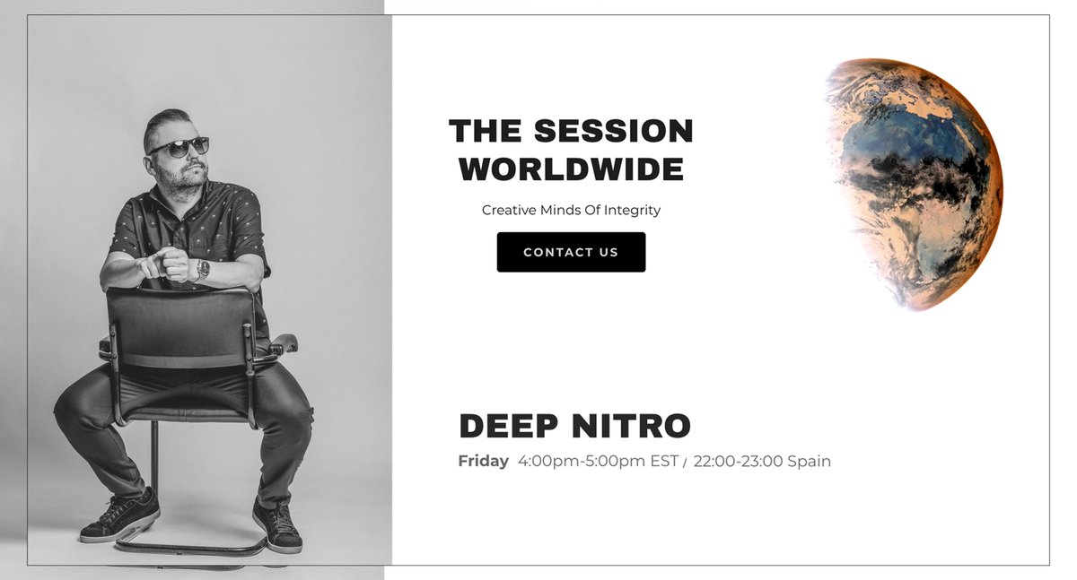 NITROSALAZAR's tweet photo. 🎧 Deep Nitro Set Dj 𝒱𝒾𝑒𝓇𝓃𝑒𝓈 𝒩𝑜𝒸𝒽𝑒 a partir de las 22:00h hora española 𝒜𝒷𝓎𝓈𝓈𝒶𝓁 𝒟𝒾𝓈𝒸𝑜 @ https://t.co/mjyB9XxfSU #thesessionworldwide #deepnitro #abyssaldisco #radioshow 🌎📻 https://t.co/ZEZ9oUaghE