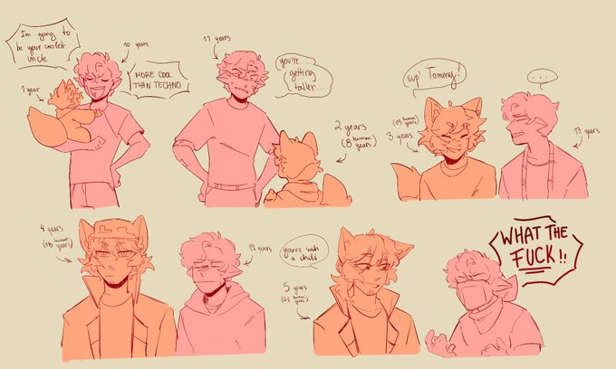 Do you like the sbi family dynamic and also dad wilbur of fundy and also older fundy?
here i bring a solution so it makes sence in the lore✨
since fundy is a fox hybrid he ages faster
#fundyfanart #tommyinnitfanart 