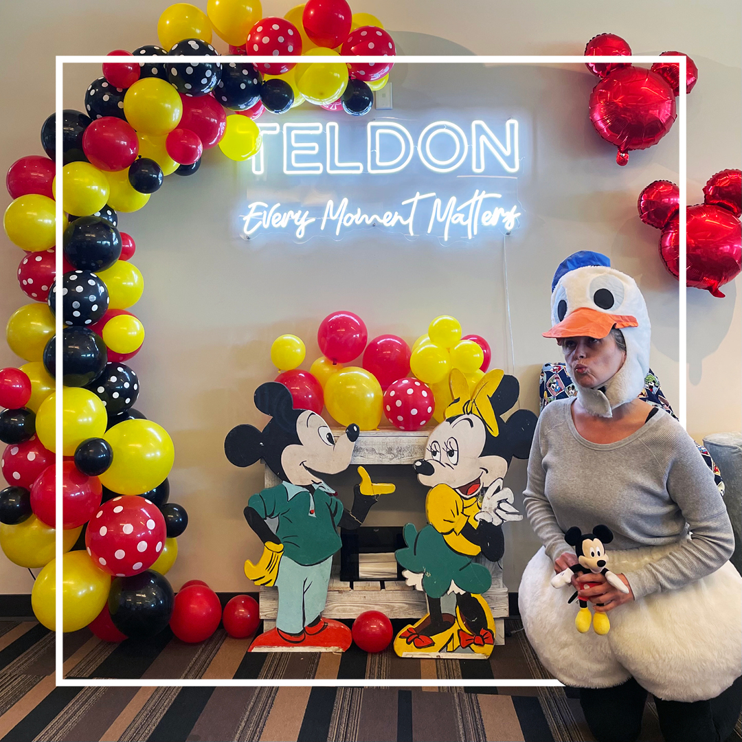 TeldonConnect's tweet photo. Today, our office is the most magical place in the world! We even have a special guest 🦆
#everymomentmatters #teldonconnect #teldon #stayconnected #bestplacetowork #bestteam #inspiredworkplace https://t.co/eA0wJAspds