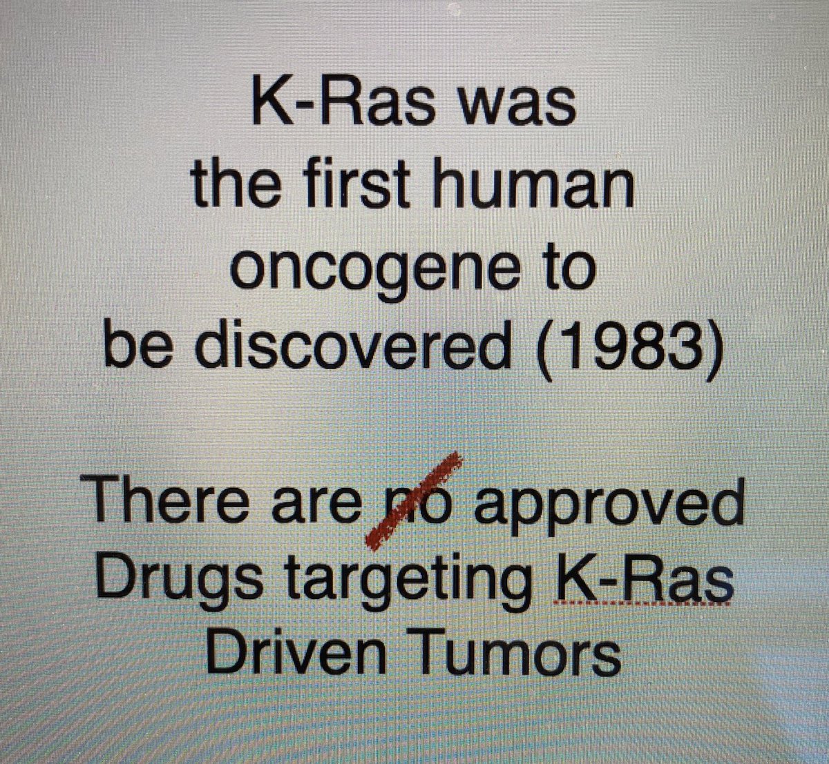Kevan Shokat (@kevansf) on Twitter photo It’s time to change this slide! <a href="/FDA/">FDA</a> approval today of #sotorasib. Congrats @JonathanOstrem & Ulf Peters on launching the successful attack with tethering from <a href="/realJimWells/">Jim Wells</a> and scientists at Wellspring! Many steps-great to see the summit reached!! <a href="/UCSFCancer/">UCSF Helen Diller Family Comprehensive Cancer Ctr</a> <a href="/HHMINEWS/">HHMI</a> It’s time to change this slide! <a href="/FDA/">FDA</a> approval today of #sotorasib. Congrats @JonathanOstrem & Ulf Peters on launching the successful attack with tethering from <a href="/realJimWells/">Jim Wells</a> and scientists at Wellspring! Many steps-great to see the summit reached!! <a href="/UCSFCancer/">UCSF Helen Diller Family Comprehensive Cancer Ctr</a> <a href="/HHMINEWS/">HHMI</a>