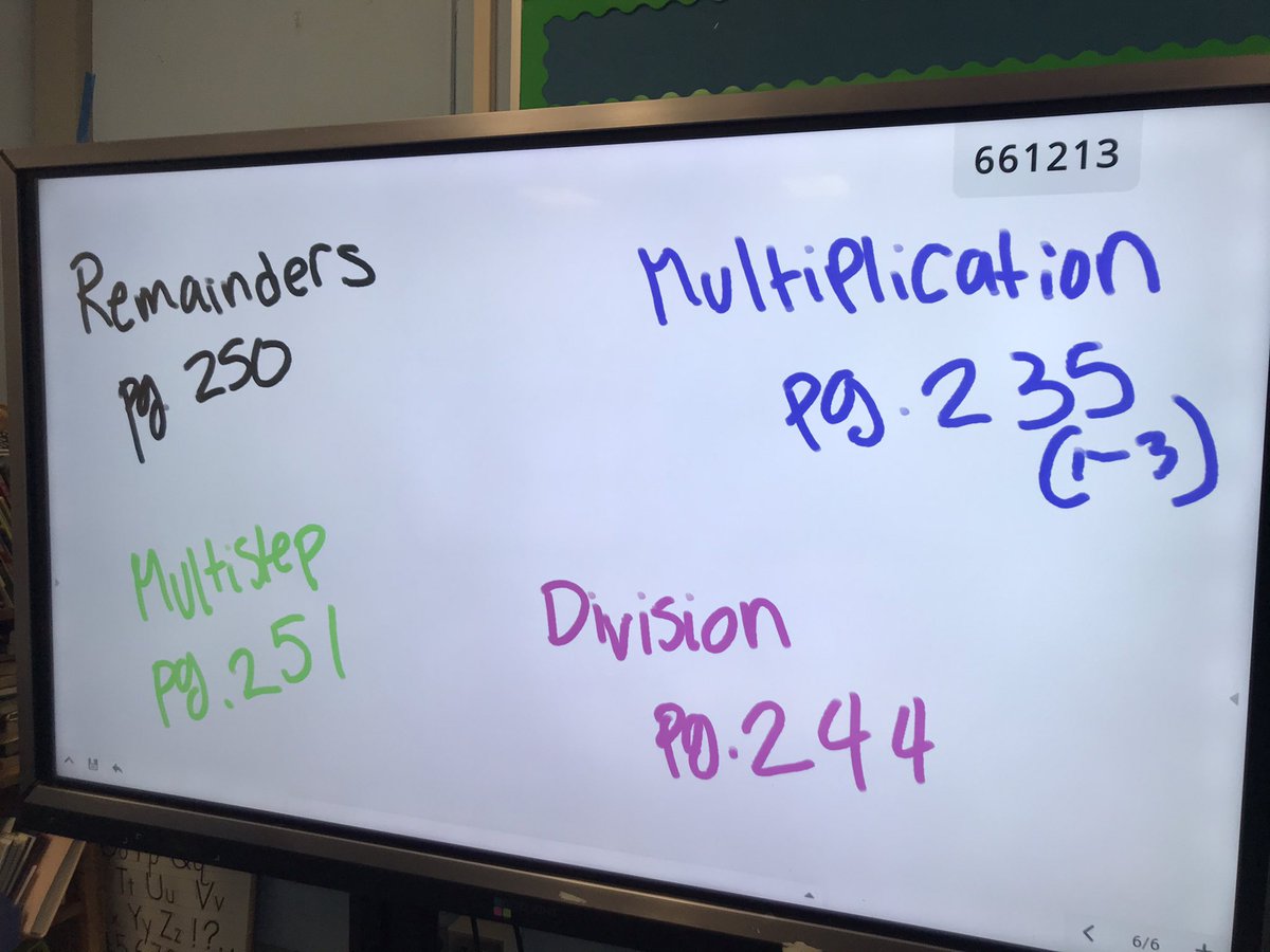 Practice the skill that you need to practice!! Loved seeing Ss take control of their math today. Everyone challenged themselves and tried to use the most efficient strategies while solving. #onlywb #roosevelt2020 <a href="/WBSDHuskies/">Roosevelt</a>