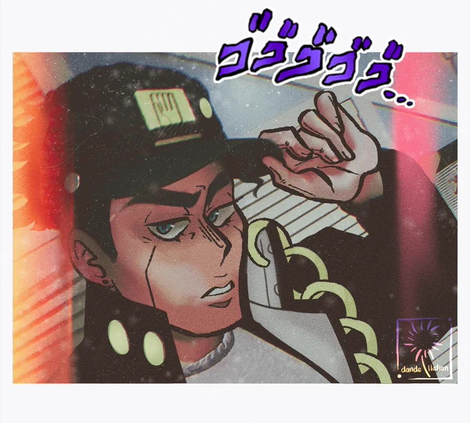 [ jjba ] ゴゴゴゴゴ。。。drew over my reject jotaro cosplay... 