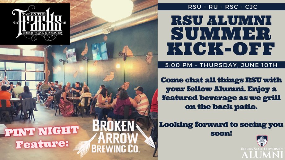 Rogers State University Alumni Association tweet media