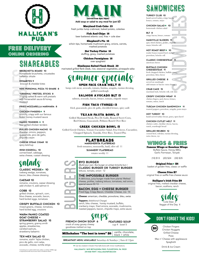 Halligans_Pub's tweet photo. Summer Menu Launch- Enjoy on our new patio! https://t.co/pR16sbtuVD https://t.co/9muu9MHElp