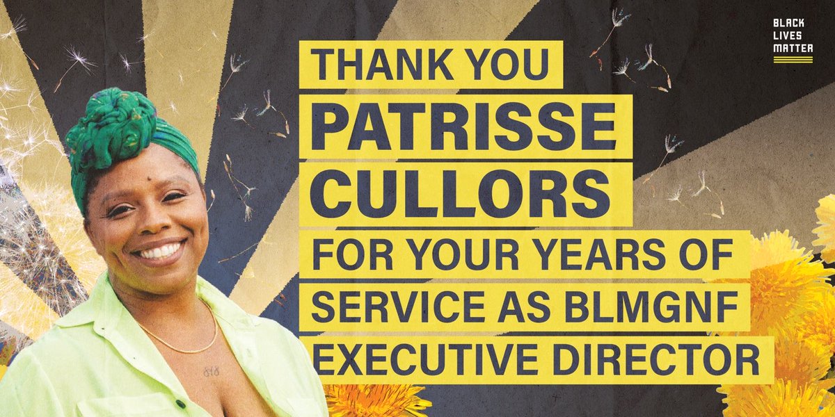 #ThankYouPatrisse for loving Black people so much that you made it your life's work to ensure the world we live in is a place, not just for us to live but for us to truly thrive!