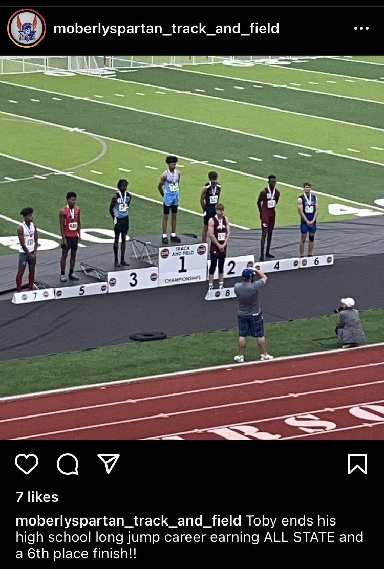 Spartan T & F tweet media