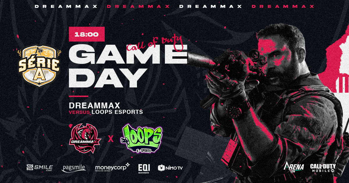 dreammaxesports's tweet photo. O Dragão está na Arena On - Série A, jogo contra a equipe da Loops.

📅 Hoje 🕐18h00
https://t.co/YUXWzPGRJw

#ArenaOn #SerieA #CallOfDutyMobile #CallOfDuty #CoD #CoDM #DreamMax #GoDMX #DMX #esports #EsportesEletronicos #SmileOne #PagSmile #Moneycorp #EQIinvestimentos #NimoTV https://t.co/ZgF4zbhKXp