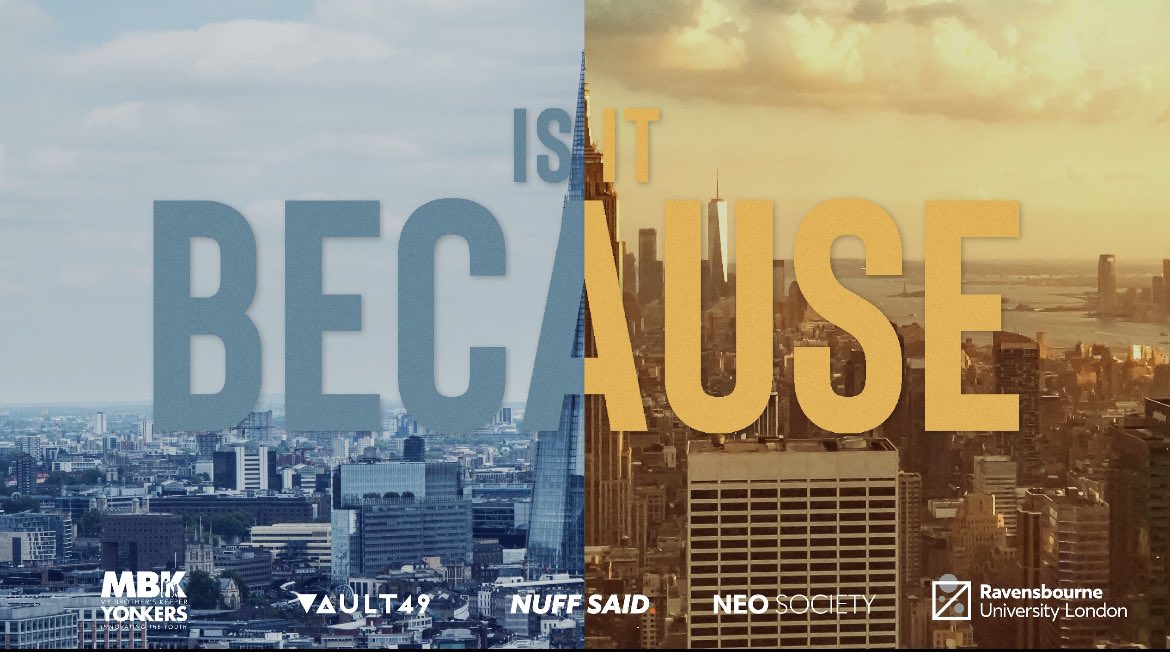 davidarmah__'s tweet photo. “Is it Because” OUT NOW! 🎬LINK IN THREAD!

Thank you so much @ObamaFoundation @MBK_Alliance @YonkersMBK @RavensbourneUK and the rest of the producers for allowing me to be apart of a film that discusses a very important yet barely spoke on topic in our lives! https://t.co/xX40OShfqP
