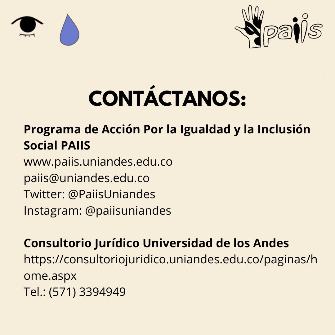 PaiisUniandes's tweet photo. 🔴A un mes de inicio del #ParoNacional lanzamos este canal para denunciar la ocurrencia de lesiones oculares por violencia en la represión del derecho a la protesta. #QueQuienesNosCiegasNosLloren 
@TembloresOng 
@CIDH @onucolombia @UniandesDerecho @elespectador https://t.co/UAWsJVVfhP