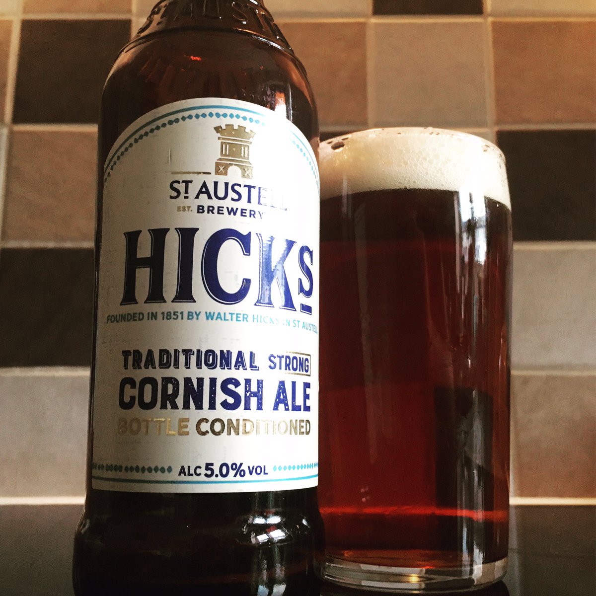 Thanks to a hole in the roof of a local bookers I have managed to enjoy a lot of <a href="/StAustellBrew/">St Austell Brewery</a> Hicks 

Seen this at a few pubs since reopening and have found myself choosing this now where as I would probably normally go for a PJ :)