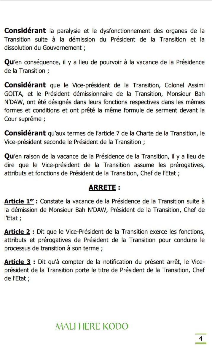 Mali Héré Kodo tweet media